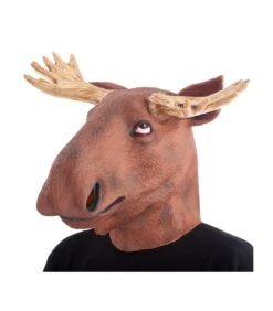 MASCHERA ALCE IN LATTICE.