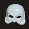 MASCHERA ARLECCHINO SERVITORE BIANCO -Pelatelli maschera arlecchino servitore bianco