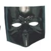 MASCHERA BAUTTA VENEZIANA CLASSICA NERA -Pelatelli maschera bautta veneziana classica nera