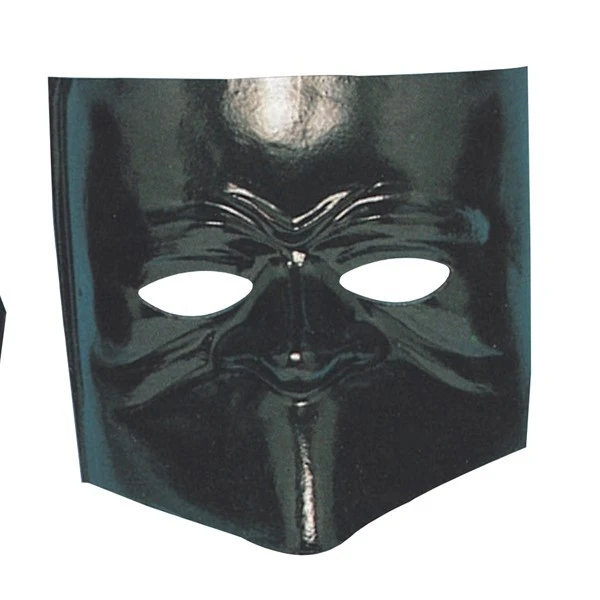 MASCHERA BAUTTA VENEZIANA CLASSICA NERA 3 MASCHERA BAUTTA VENEZIANA CLASSICA NERA