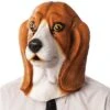 Maschera Cane Basset Hound In Lattice -Pelatelli maschera cane basset hound in lattice