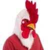 Maschera Gallo Lusso In Peluche Mandibola Mobile -Pelatelli maschera gallo lusso in peluche mandibola mobile