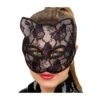 MASCHERA GATTO IN PIZZO NERA 1 MASCHERA GATTO IN PIZZO NERA -Pelatelli maschera gatto in pizzo nera