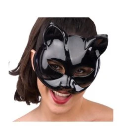 MASCHERA GATTO NERO