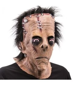 Maschera Gigante Frankenstein In Lattice Capelli