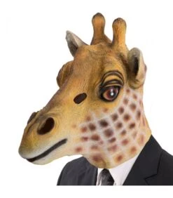 Maschera Giraffa In Lattice