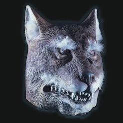 MASCHERA LUPO IN FINGOMMA