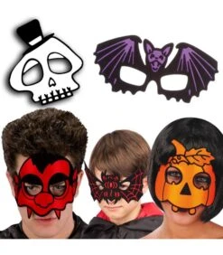 Maschera Mezzo Viso In Tessuto Rifrangente