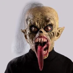 MASCHERA MOSTRO Con LINGUACCIA IN LATTICE.