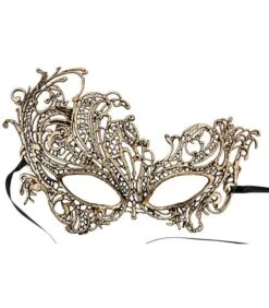 MASCHERA ORO MACRAME'