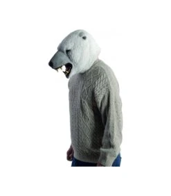 MASCHERA ORSO BIANCO