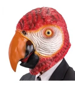 Maschera Pappagallo In Lattice