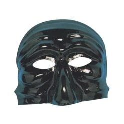 MASCHERA PULCINELLA CLASSICO NERO