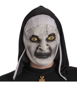 Maschera Suora Vampiro In Lattice Cappuccio