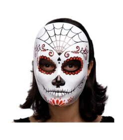 MASCHERA TESCHIO DONNA DECORATA