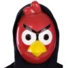 Maschera Uccello Arrabbiato In Plastica Rigida -Pelatelli maschera uccello arrabbiato in plastica rigida