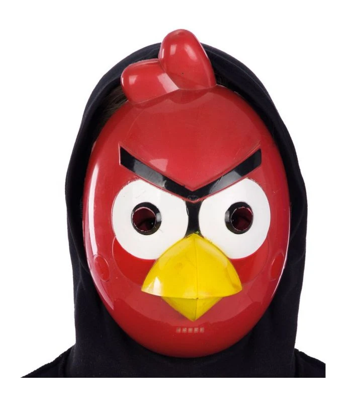Maschera Uccello Arrabbiato In Plastica Rigida 3 Maschera Uccello Arrabbiato In Plastica Rigida