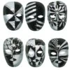 MASCHERA VISO SERIGRAFATO 6 MODELLI ASSORTITI