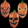 MASCHERA ZUCCA IN FINGOMMA 3 MODELLI ASSORTITI -Pelatelli maschera zucca in fingomma 3 modelli assortiti