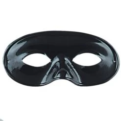 MASCHERINA GRANDE IN PLASTICA NERA