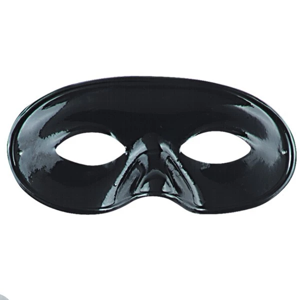 MASCHERINA GRANDE IN PLASTICA NERA 3 MASCHERINA GRANDE IN PLASTICA NERA