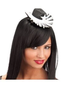 Mini Cappello Cow-girl In Feltro Clips Col.ass.