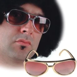 OCCHIALI ANNI '60 COLORE ORO