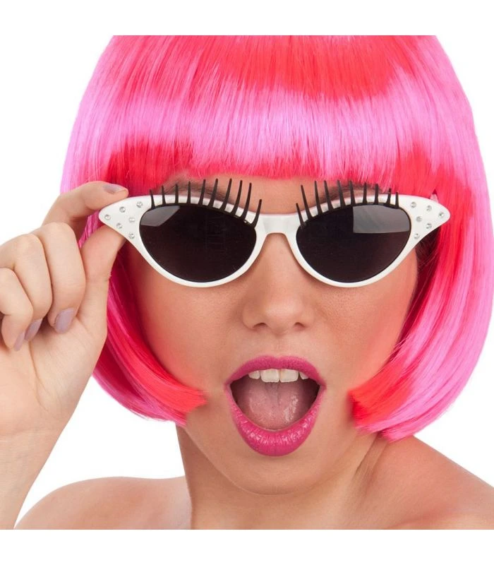 Occhiali Bianchi Ciglia 3 Occhiali Bianchi Ciglia