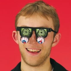 OCCHIALI Con MOLLA SU CARTONCINO