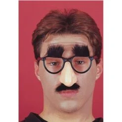 OCCHIALI Con NASO, BAFFI E SOPRACCIGLIA