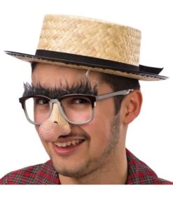 Occhiali Naso E Sopracciglia