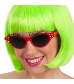 Occhiali Rossi Ciglia