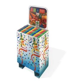 Pallbox 450 Pacchetti Stelle Filanti 20 Rotolini Mm. 7 Ca.