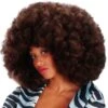Parrucca Africa Caffe' Diam. Cm. 50 Ca. -Pelatelli parrucca africa caffe diam cm 50 ca