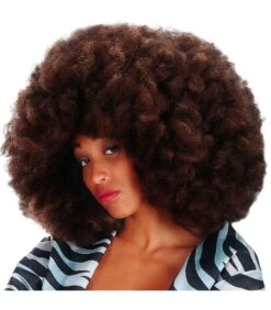 Parrucca Africa Caffe' Diam. Cm. 50 Ca.