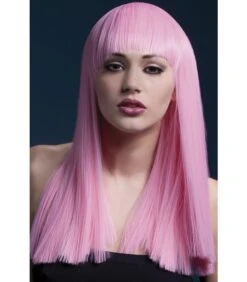 PARRUCCA ALEXIA ROSA, LUNGA CON FRANGIA