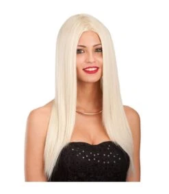 Parrucca Bionda Liscia Lunga (effetto Naturale)