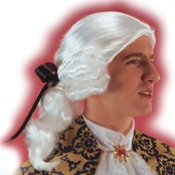 Parrucca Cavaliere Bianco