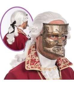 Parrucca Cavaliere Bianco