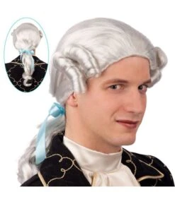 Parrucca Cavaliere Grigio