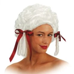Parrucca Damina Bianca