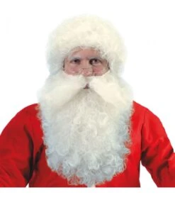 Parrucca E Barba Avorio L.cm. 40 Ca.