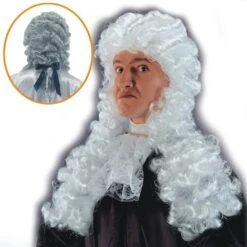 Parrucca Giudice Bianco