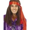 PARRUCCA HIPPIE CON ACCESSORI -Pelatelli parrucca hippie con accessori