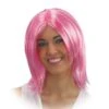PARRUCCA LISCIA ROSA -Pelatelli parrucca liscia rosa