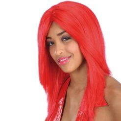 Parrucca Liscia Rossa