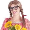 Parrucca Patty Con Occhiali -Pelatelli parrucca patty con occhiali