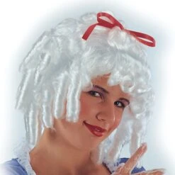 Parrucca Principessa Bianca
