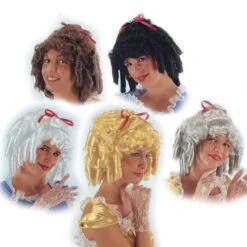 Parrucca Principessa Colori Assortiti