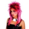 Parrucca Punk Rosa -Pelatelli parrucca punk rosa